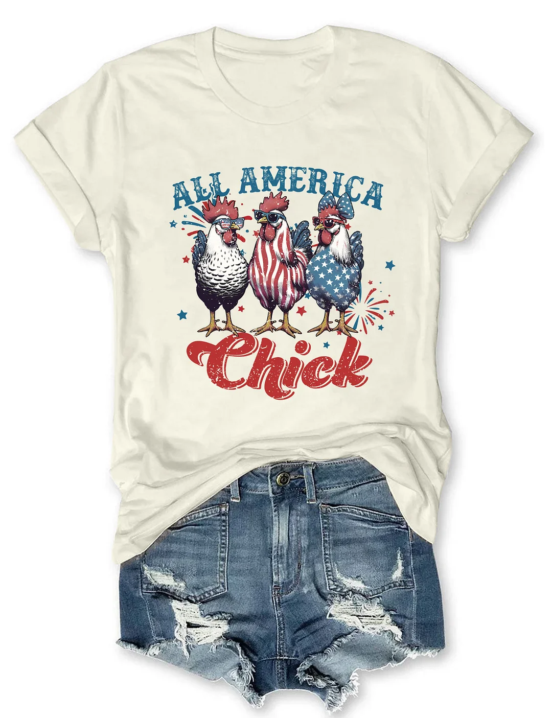 All America Chick T-shirt