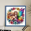 Butterfly Fairy-11CT Stamped Cross Stitch 45*45cm/17.72*17.72in