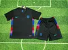 Joyfball 2025 Kids Size England  Away Soccer Jersey 