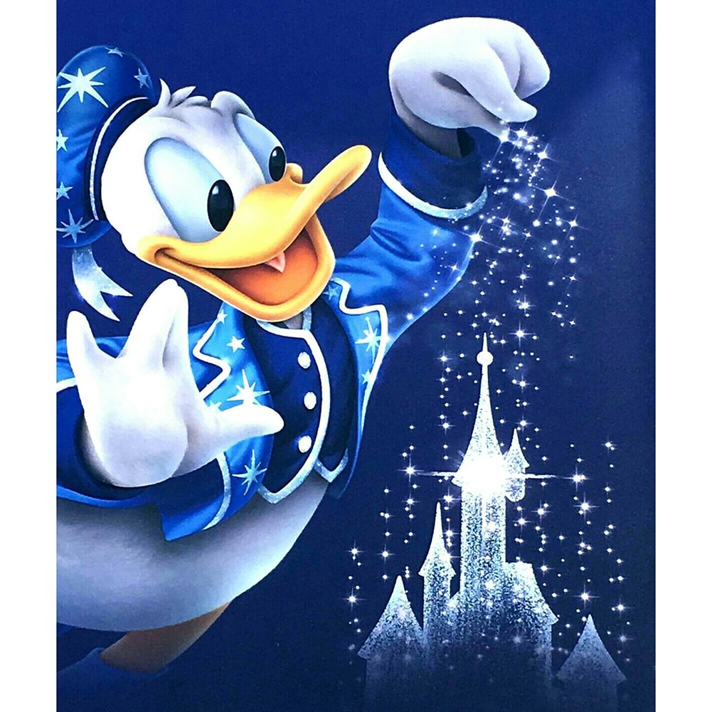 Full Round Diamond Painting Donald Duck