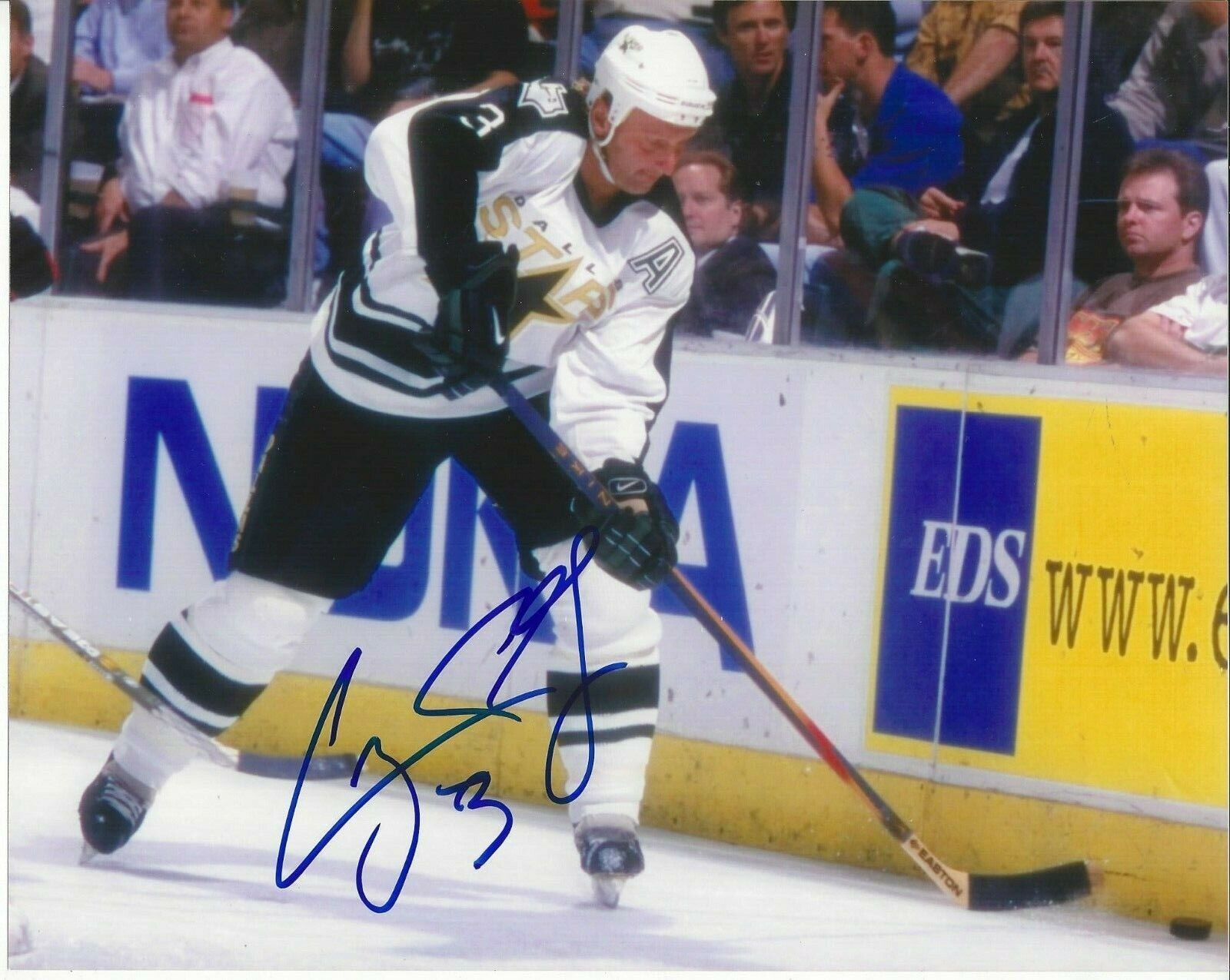 Craig Ludwig Autographed 8x10 Dallas Stars#2