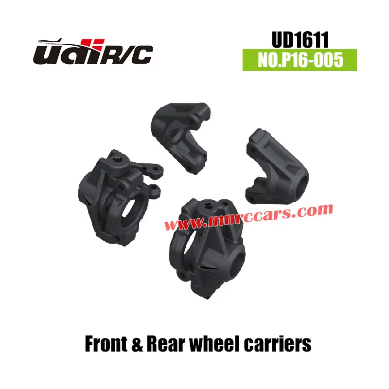 UDIRC UD1611 RC Car Parts Front & Rear wheel carriers P16-005