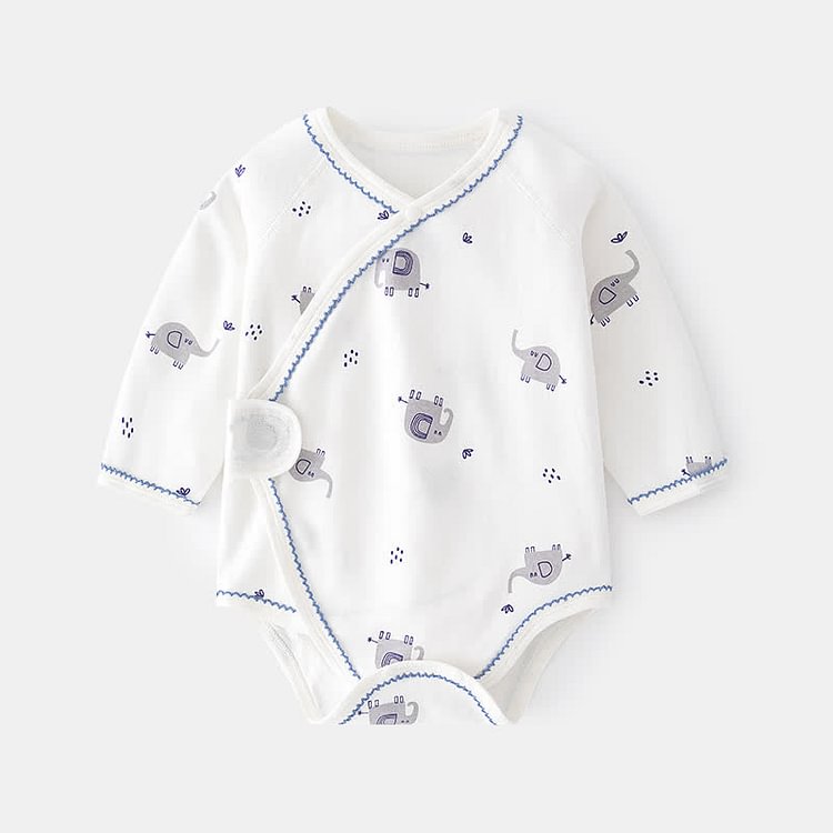 Baby Newborn Seamless Kimono Bodysuit