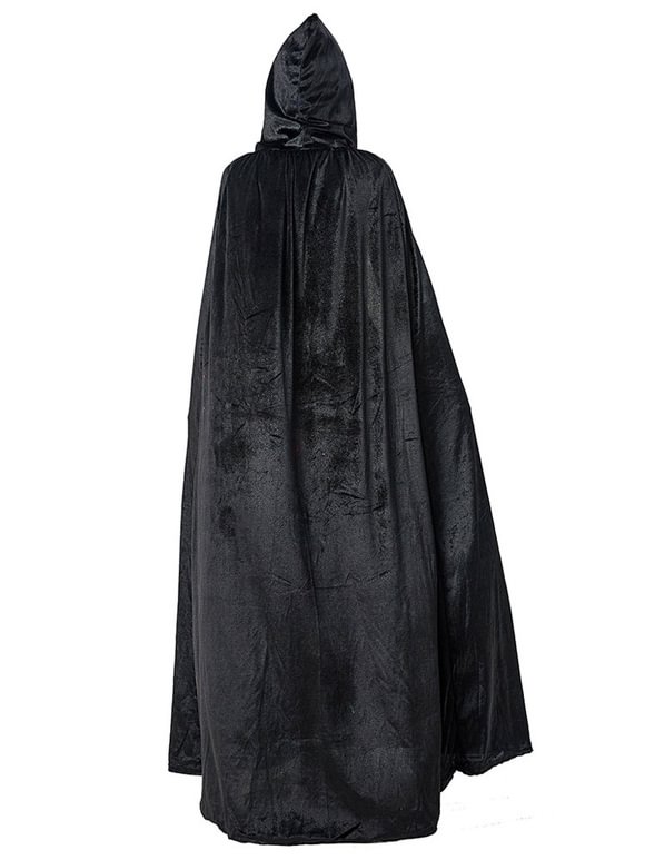 Halloween Costume Witch Adult Cloak Velour Women Costume Novameme