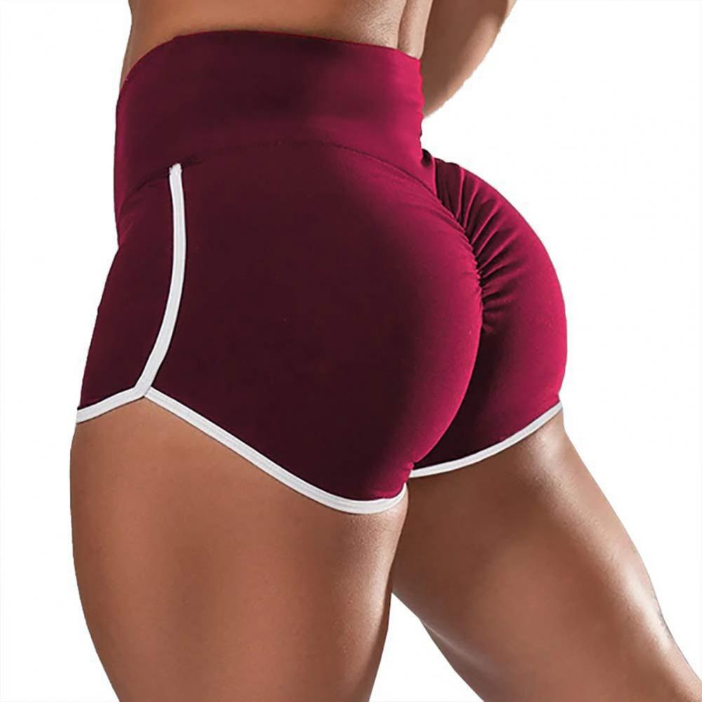 Niprack Women Workout Shorts High Waisted Butt Lift Ladies Moisture Absorption Quick Dry Shorts for Running