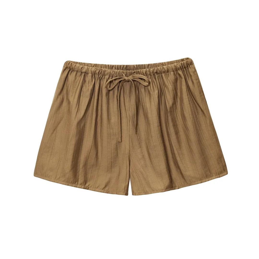 Nigikala Nigikala Spring New 2025 Wrinkles Effect And Outerwear Shorts 5427733 1255451