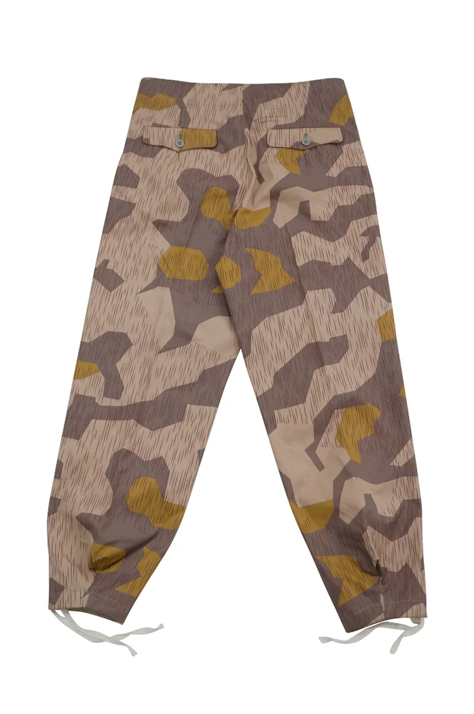   Wehrmacht German Splinter 41 Brown Variation Camo Panzer Trousers German-Uniform