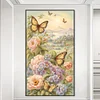 (40*70cm)Butterfly Flower - Full Round Drill Diamond Painting