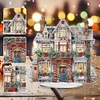 5D DIY Diamond Painting Special Shape Desk Ornament Winter House Decor Kit