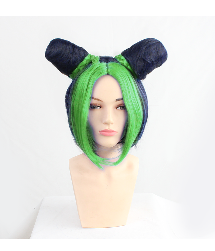 JoJo's Bizarre Adventure: Stone Ocean Jolyne Cujoh Green  Cosplay Wig