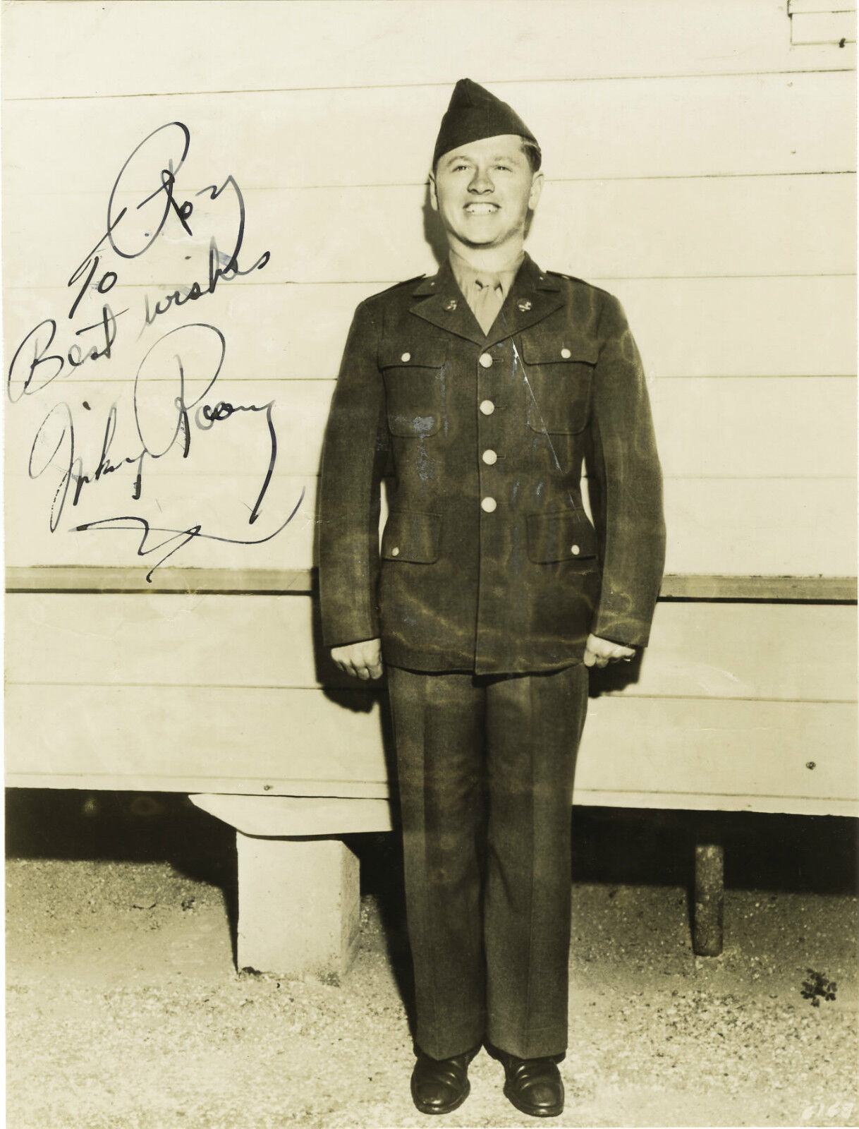 MICKEY ROONEY Signed Photo Poster paintinggraph - Film Actor - preprint