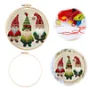 Christmas Gnome-Embroidery Kit