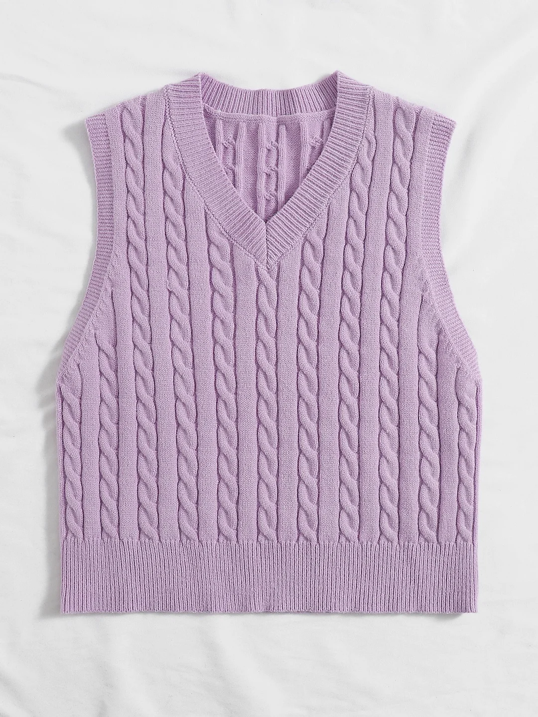 Wongn Wongn Sweaters Women's Knitted Vest Jumper V-Neck Vest Sweater Sleeveless Top Women