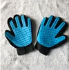 Bath Brush Cat Dog Comb Grooming Glove Pet Shedding Grooming Gloves Comb Hand Shaped Glove Five Fingers pet Clean Comb Color