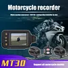 Motorcycle DVR HD 1080P Front Rear View Dash Cam IP65 Waterproof Parking Monitor