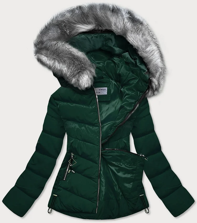 Green ladies winter jacket