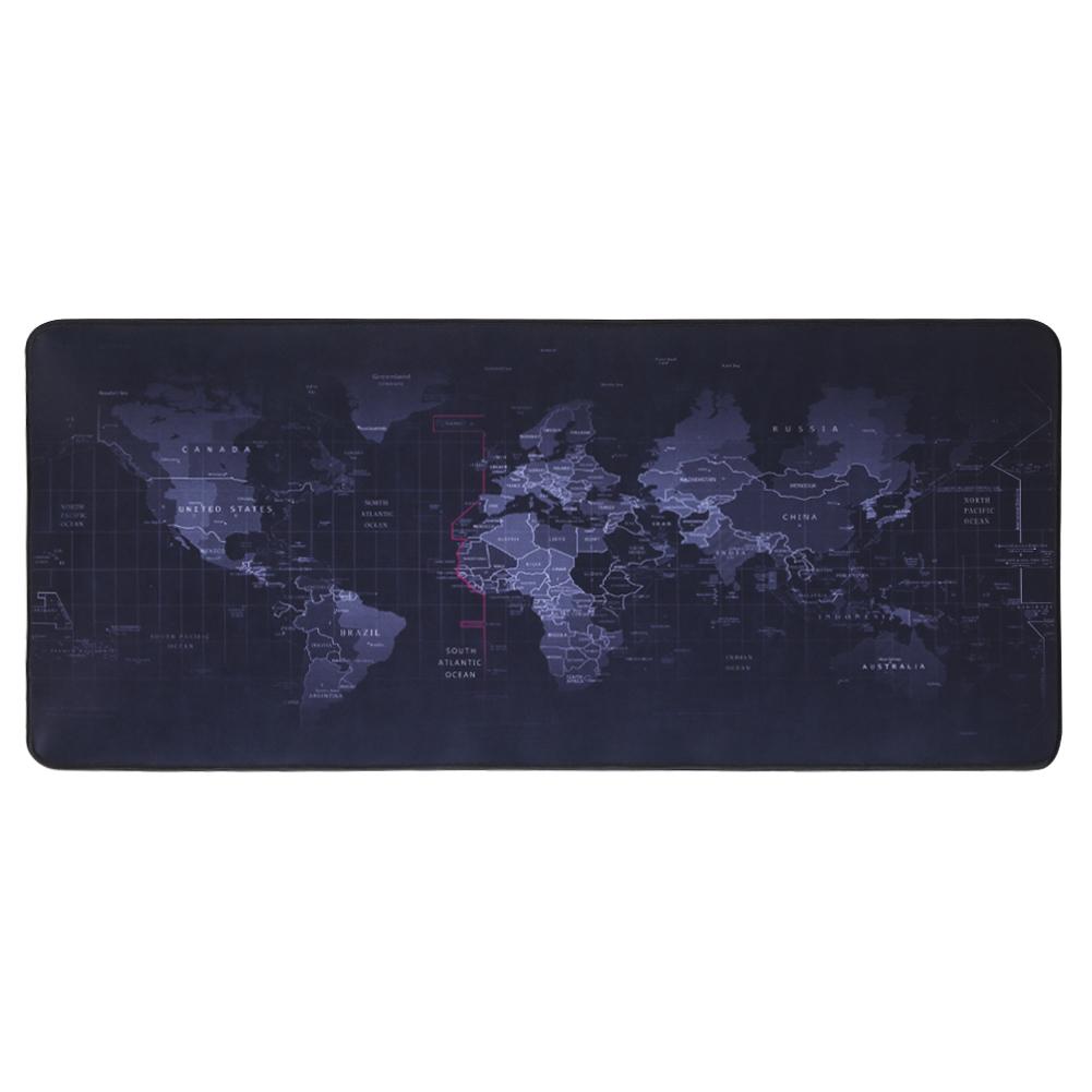 

World Map Natural Rubber Large Gaming Mouse Pad Computer Keyboard Mat, 501 Original