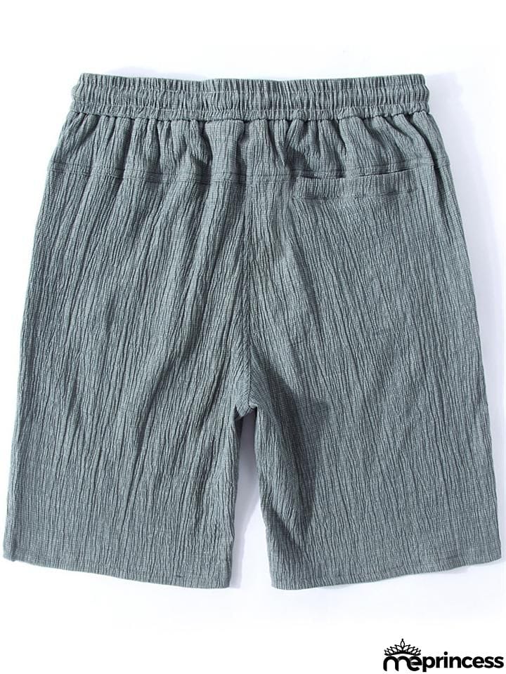 Oversize Comfy Two-Piece Outfit Solid Color T-Shirts + Drawstring Shorts