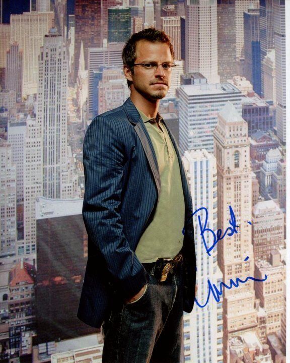 CARMINE GIOVINAZZO Signed Autographed CSI: NY DANNY MESSER Photo Poster painting