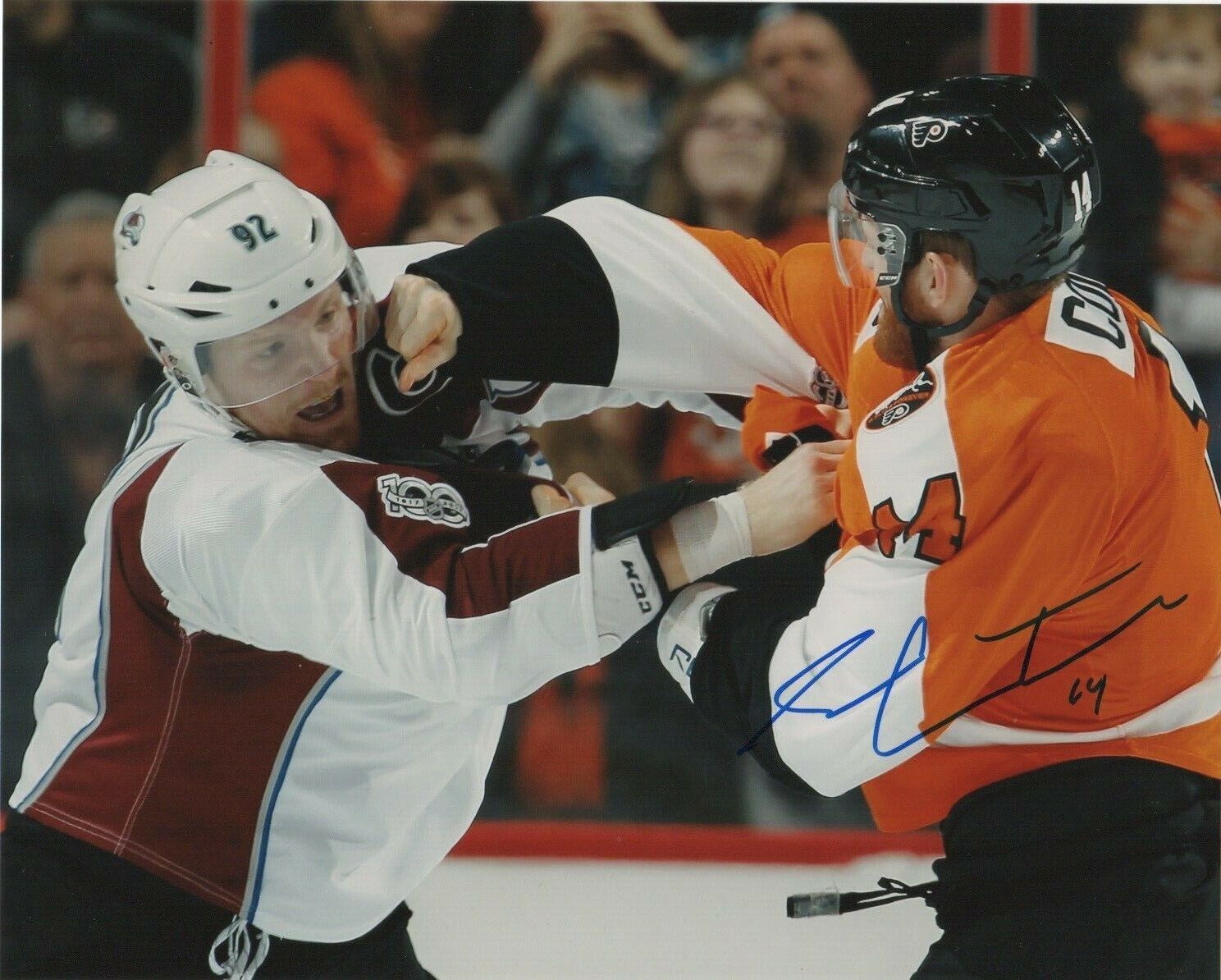 Philadelphia Flyers Sean Couturier Autographed Signed 8x10 NHL Photo Poster painting COA #4