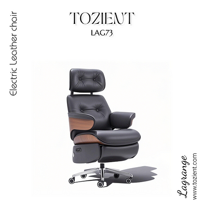 TOZIENT GF138 /Euler/ Executive Leather Chair - Natural Tumbled