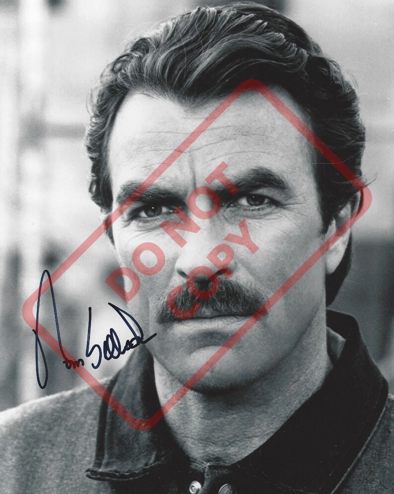 Tom Selleck 8.5x11 Autographed Signed Reprint Photo Poster painting