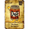 (Multi Style)Duff Beer - Metal Tin Signs(8*12Inch/12*16Inch) - Bar