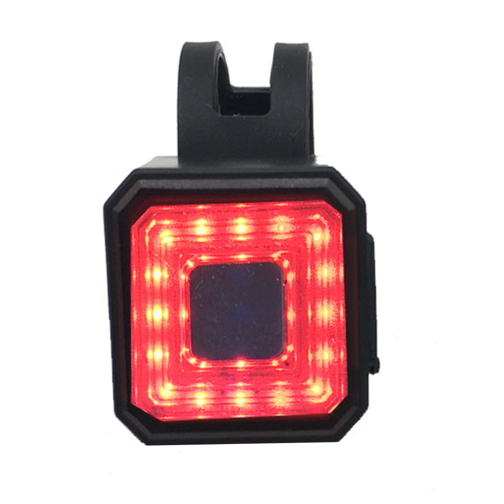 

Bicycle Taillight Smart Brake Sensor USB Rechargeable Waterproof Rear Lamp, Red, 501 Original