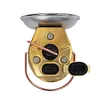 Outdoor Vintage Brass Miner's Lantern with Magnetic Base, Dimmable Light, and Weatherproof Design &ndash; A Portable Light for Camping and Hiking