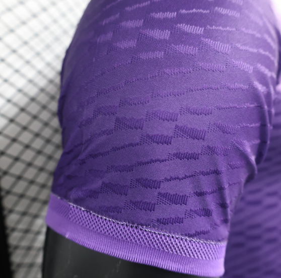 24/25 Real Madrid Y3 Purple Player Version Football T-Shirt Thai Quality