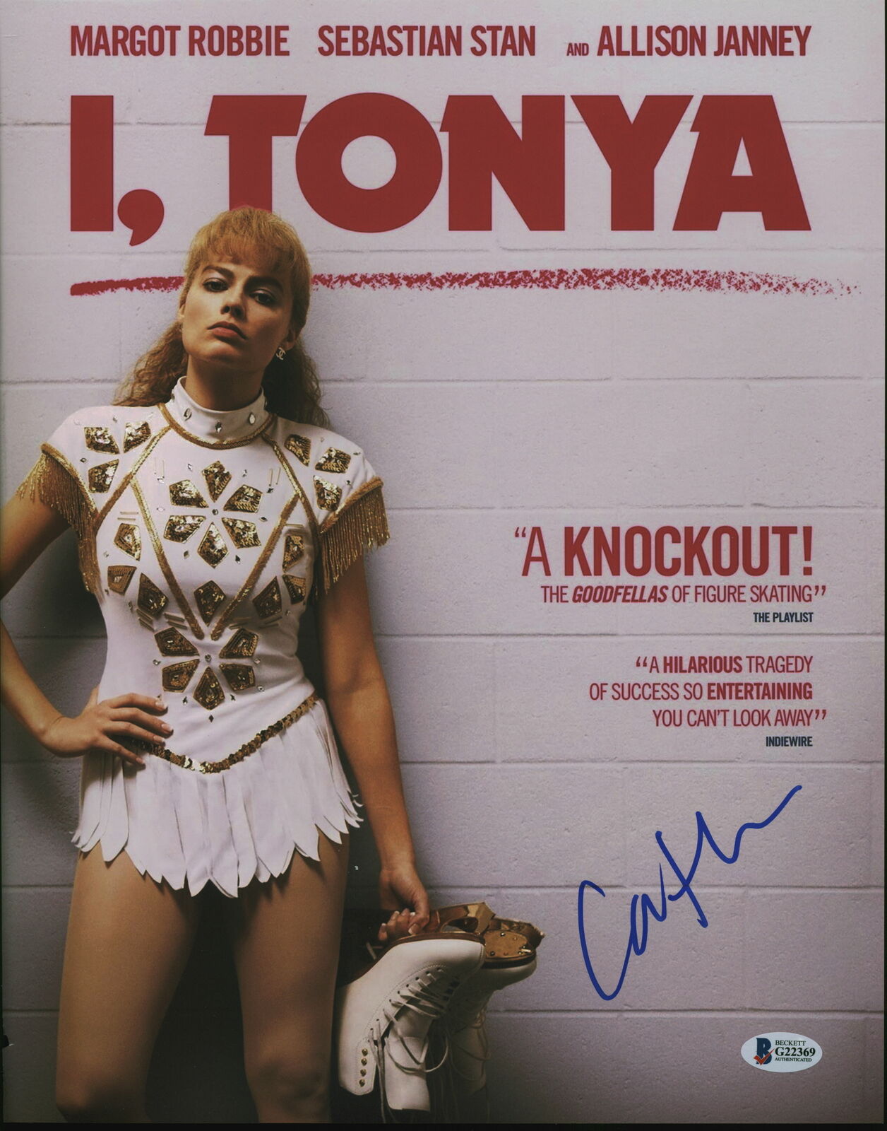 Caitlyn Carver I, Tonya Authentic Signed 11x14 Photo Poster painting Autographed BAS #G22369