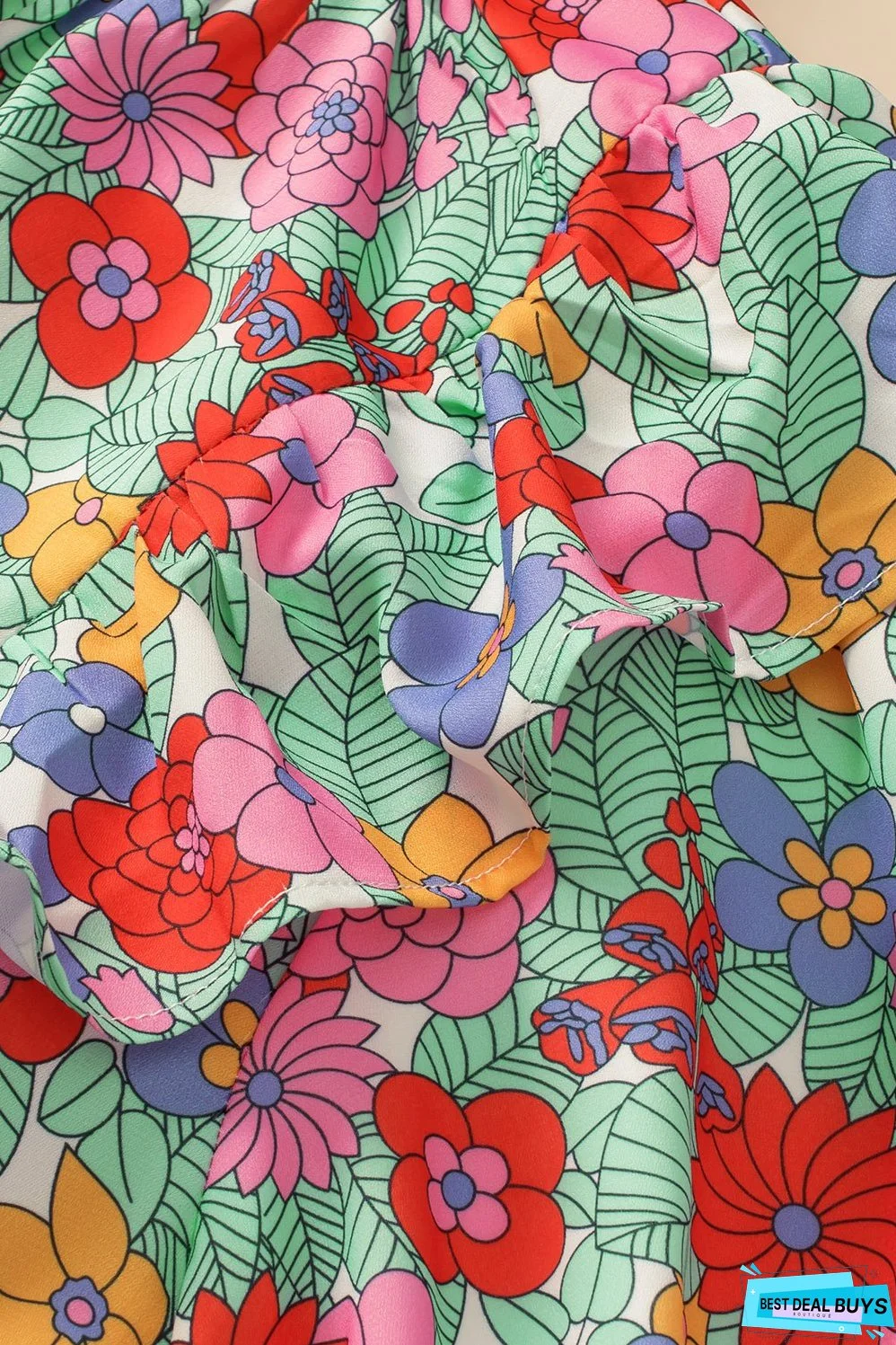 Plus Size Floral Blouse