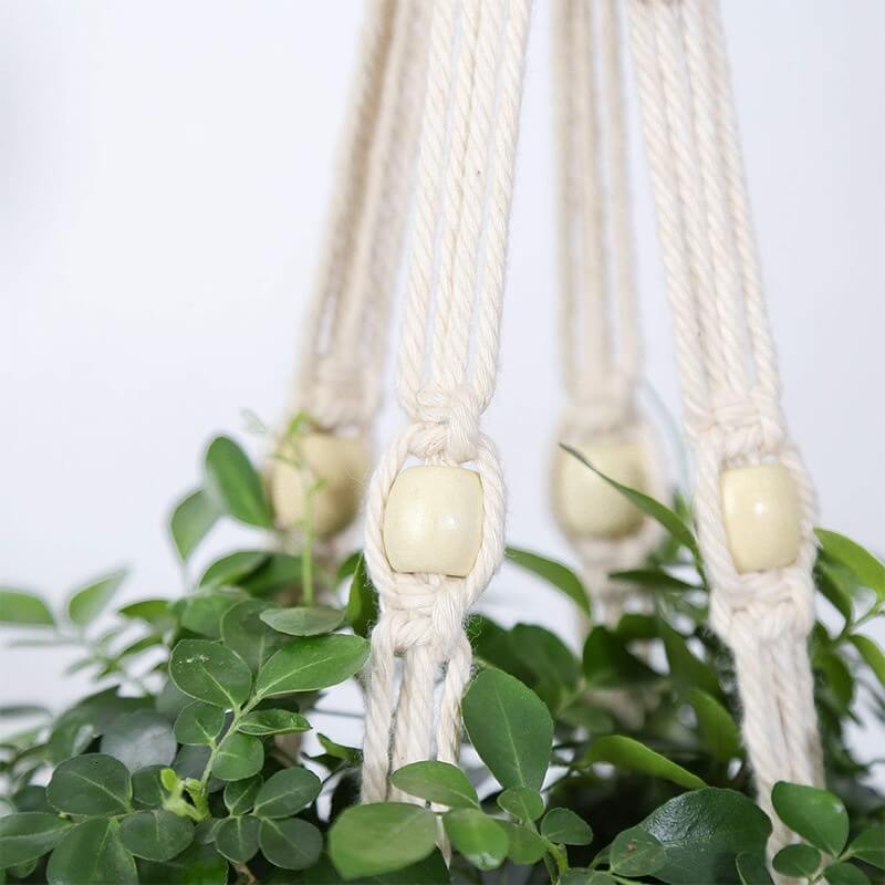 100% Handmade Macrame Plant Hanger Pot Flower Garden