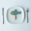 Wooden Fish Automata Keychain Organizer