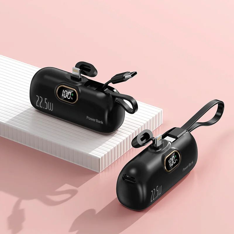 Unique Gift 5000mAh Mini Portable Charger Power Bank for Phone