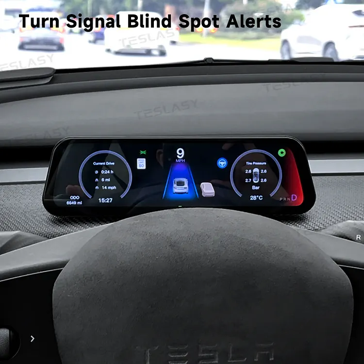 Tesla Model 3/Y Highland T9 9.6-Inch Gen 2 Carplay Head-Up Display