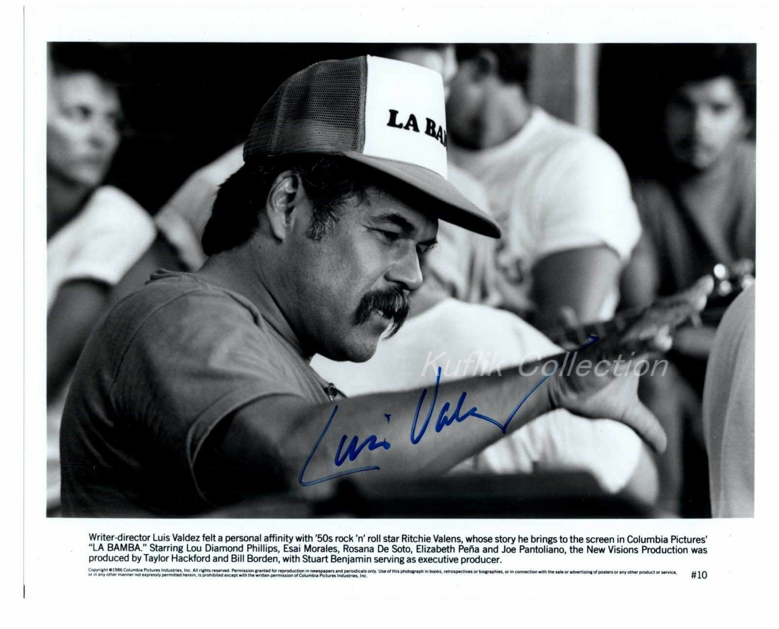 Luis Valdez - Director Signed Autograph 8x10 Photo Poster painting - La Bamba