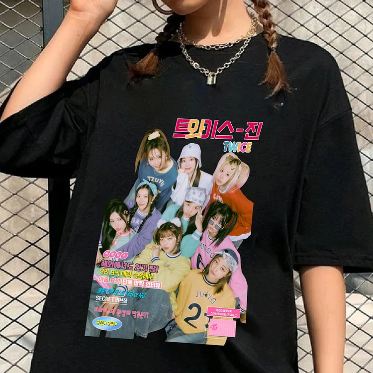 TWICE Fanclub Once 4th Generation Poster T-shirt
