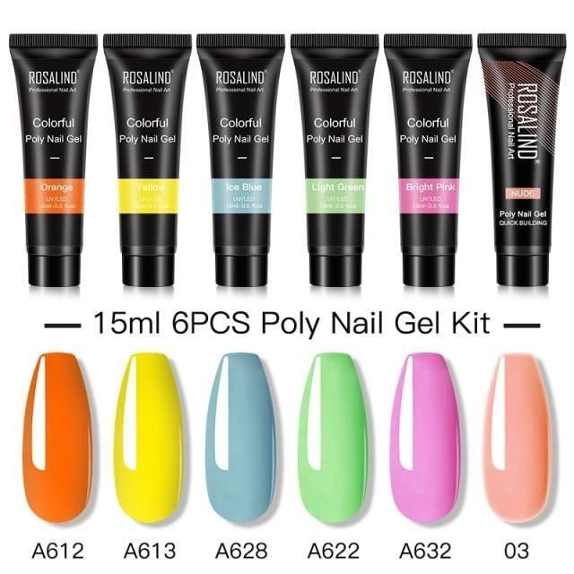 Rainbow Girl - 6 PCS Set