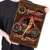 Motorcycle Girl - Metal Tin Signs(8*12Inch/12*16Inch)