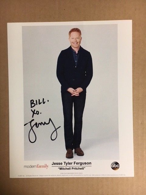 Jesse Tyler Ferguson Modern Family Autographed 8x10 Stunning Photo Poster painting with COA