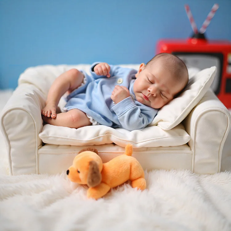12"&16" Full Body Silicone Bendable Reborn Baby Boy or Girl Dolls Named Pareisa and Marix