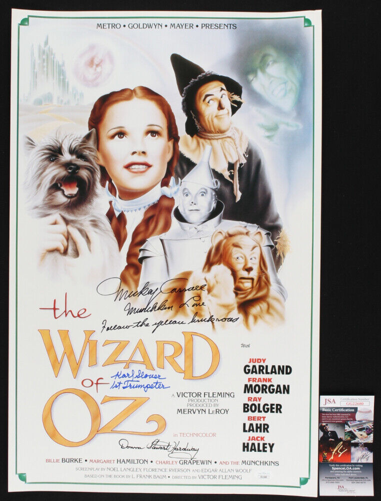 The Wizard of Oz 16x24 Poster Donna Stewart-Hardaway Mickey Carroll Karl Slover