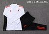 Joyfball 2025/2026 Liverpool Long Zipped Jacket White Soccer Jersey 1:1 Thai Quality 