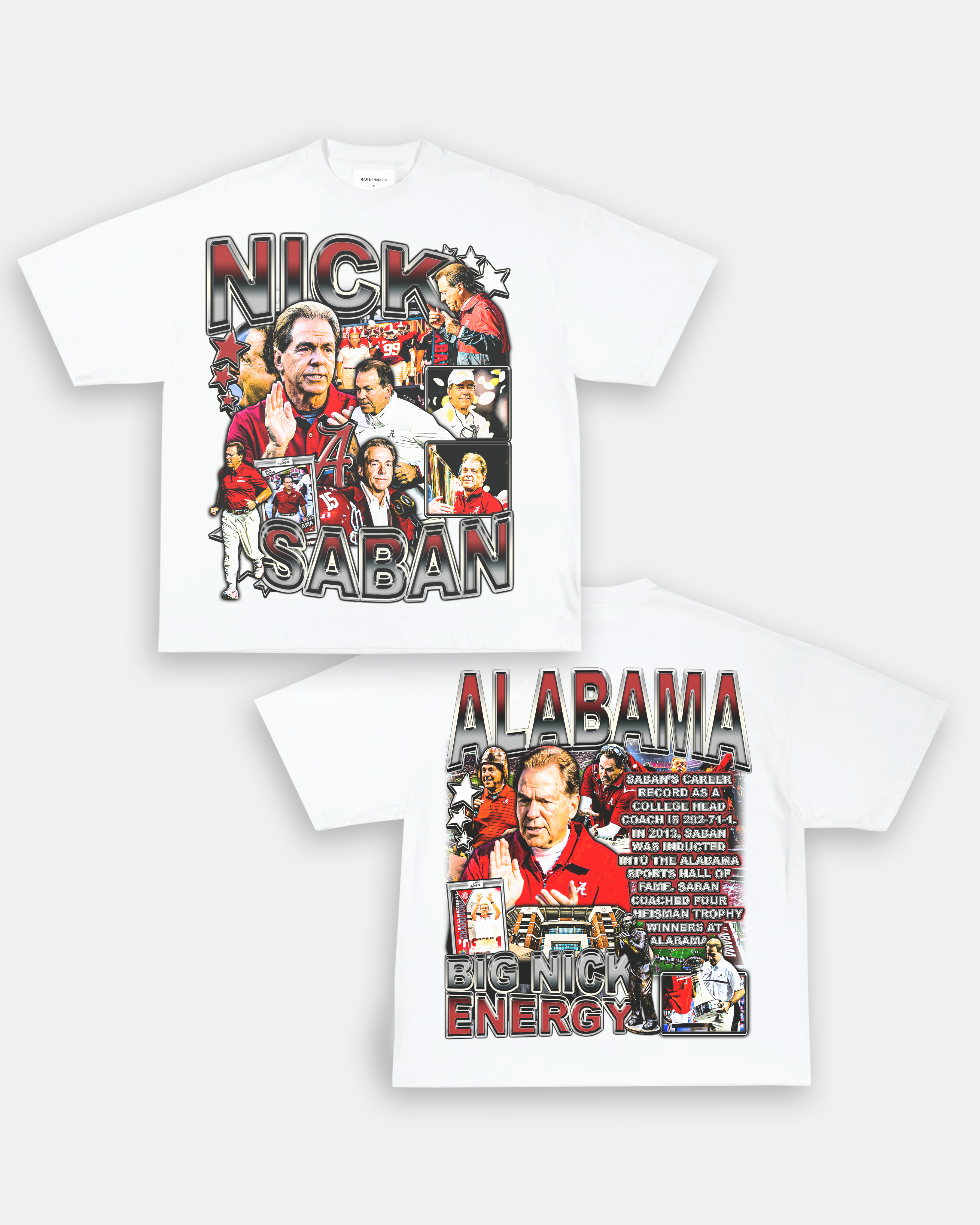 NICK SABAN TEE - [DS]