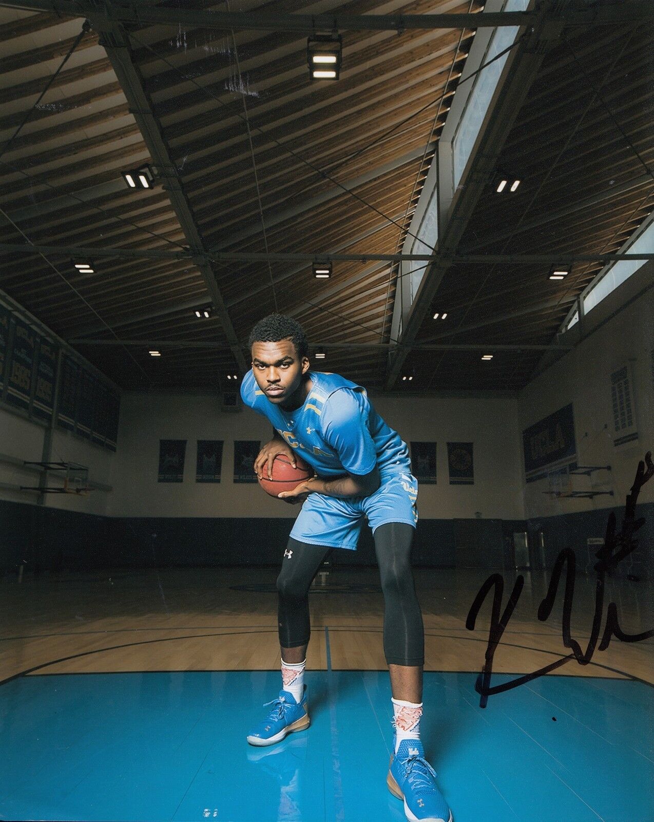 KRIS WILKES signed (UCLA BRUINS) Basketball *NBA DRAFT* 8X10 Photo Poster painting W/COA #1