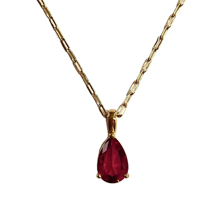 Birthstone Jewelry Necklace
