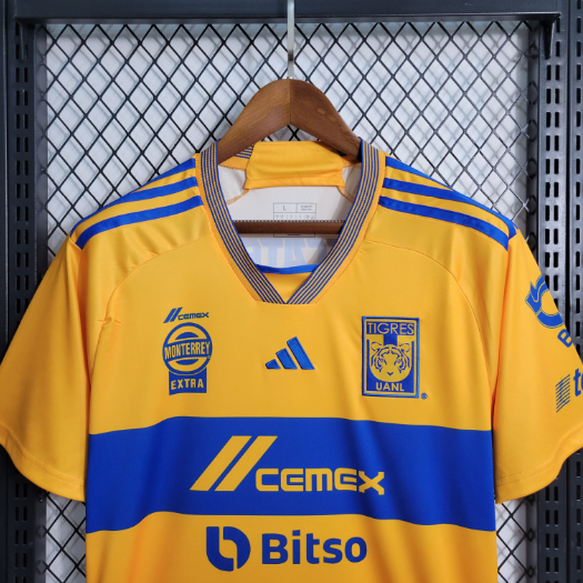 23/24 Tigres Home Thai Version Football Shirt