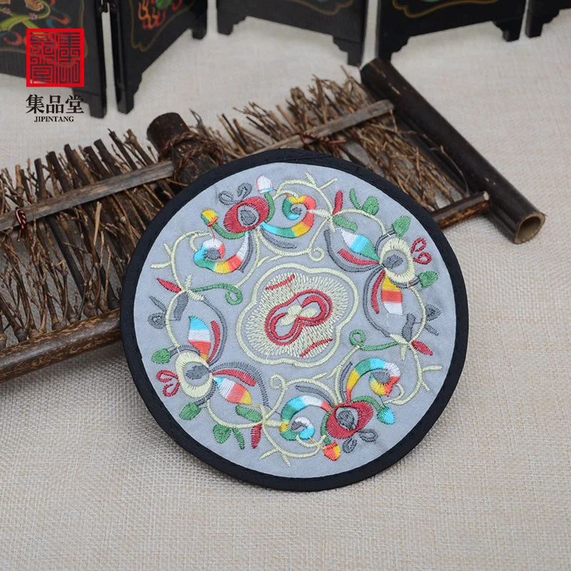 Chinese Style Handmade Embroidery Coaster Gift Chinese Souvenir