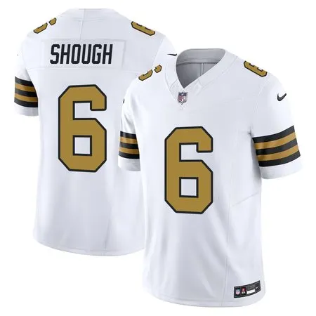 Youth New Orleans Saints #6 Tyler Shough White F.U.S.E Vapor Untouchable Limited Stitched Football Jersey YD3B